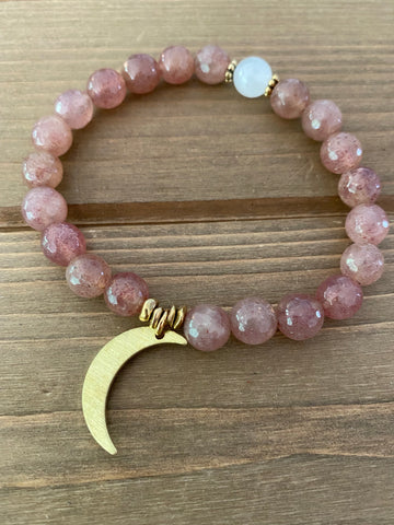 Strawberry Moon Bracelet
