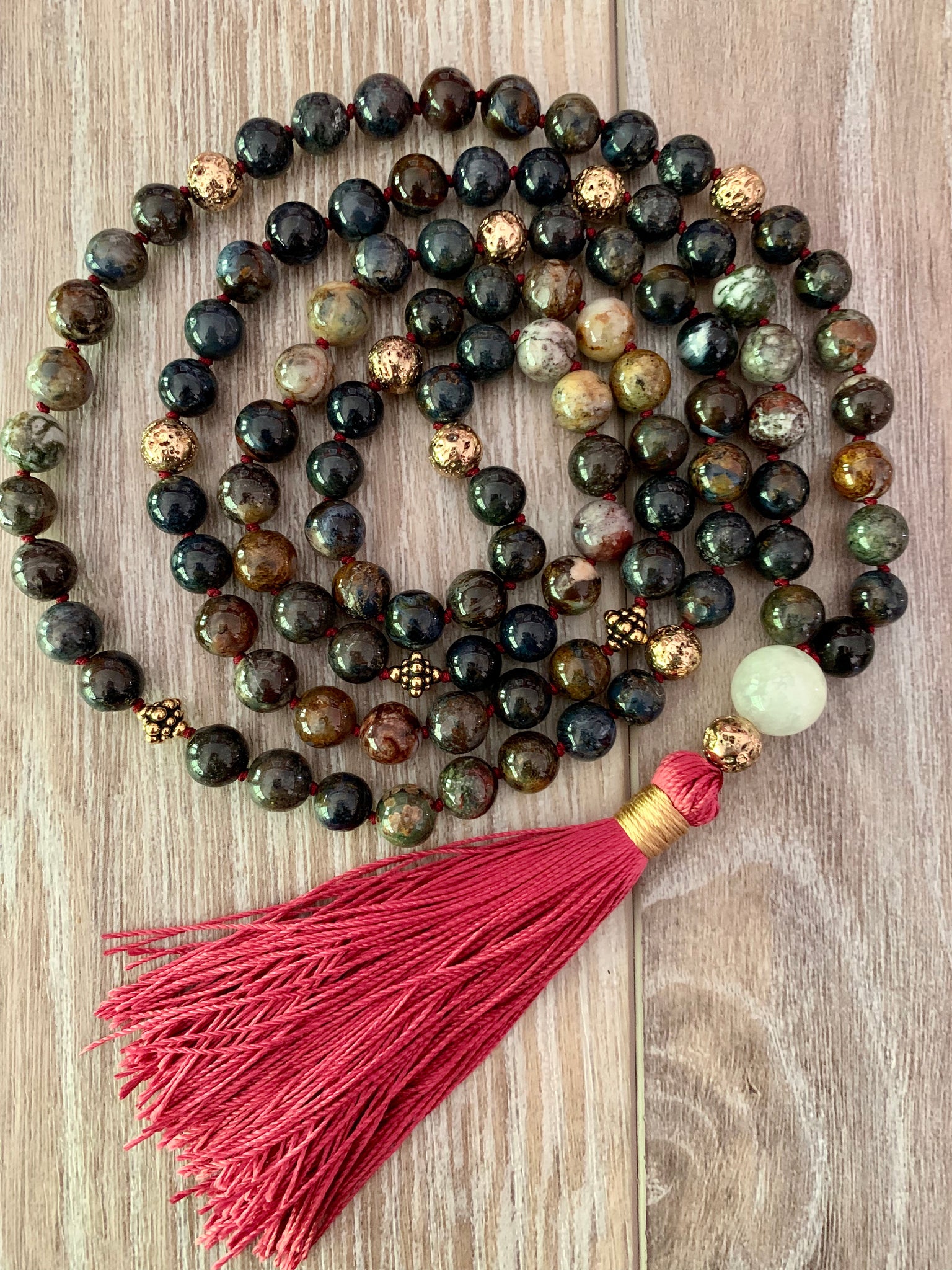 Custom Designed Mala Necklace – Be So Hum